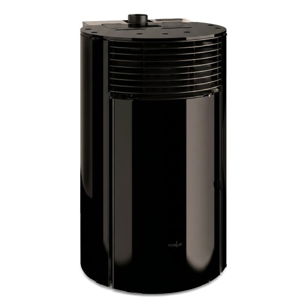 *EXPOSICION* ESTUFA PELLET HELEN GLASS 8 KW NEGRA