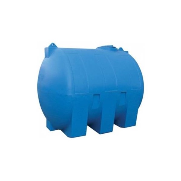 DEPOSITO DE AGUA HORIZONTAL PE 3000 LITROS D-1520 L-1945 H-1565