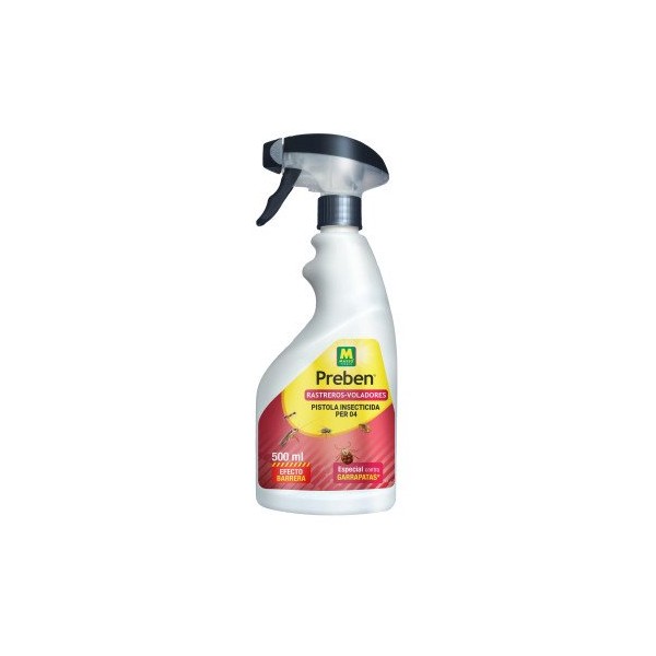 INSECTICIDA RASTREROS Y VOLADORES 500 ML MASSO