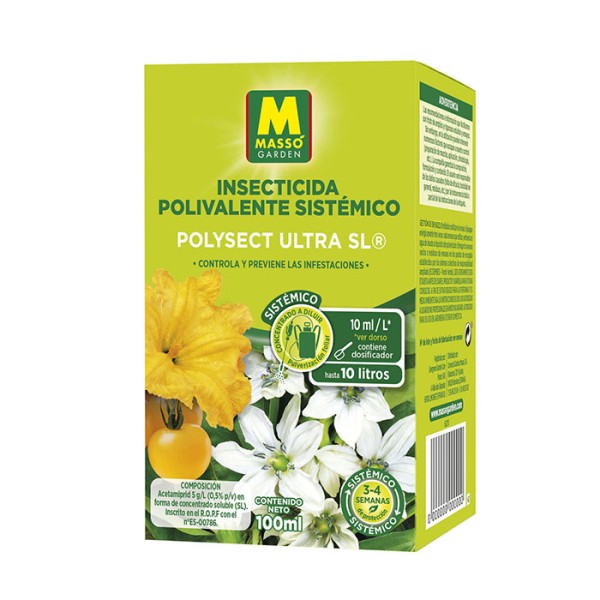 INSECTICIDA POLIVALENTE SISTEMICO 100ml MASSO