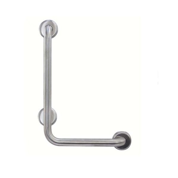 BARRA FIJA ANGULAR DERECHA INOX BLANCO