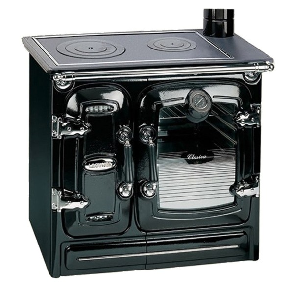 COCINA CERRADA CALEFACTABLE CLASICA 8T-E3 - HORNO INOXIDABLE