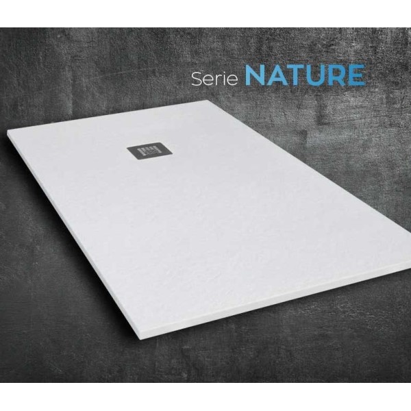 PLATO NATURE 120X120  GRAFITO