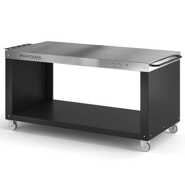 ENCIMERA PIZZETA DESK 75 CM ACERO INOXIDABLE PARA HORNOS